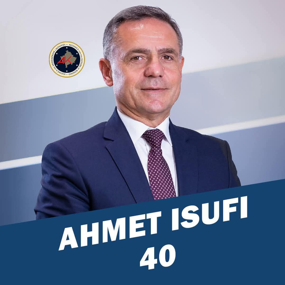 Ahmet Isufi Kandidat i AAK-së për Parlamentin e Kosovës