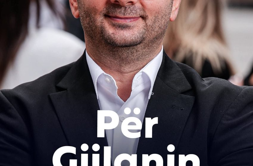  Arbër Ismajli, falënderon LDK-në për nominimin për kryetar të Gjilanit