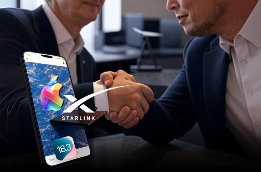 Apple është gati të revolucionarizojë lidhjen e iPhone-ve duke integruar rrjetin satelitor Starlink të SpaceX