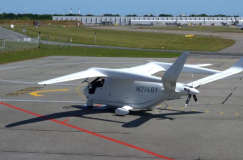 Aeroplani elektrik shënon fluturimin provë