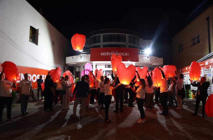  VETËVENDOSJE! ndriqon qiellin e Gjilanit, nis zyrtarisht fushatën Alban Hyseni. 