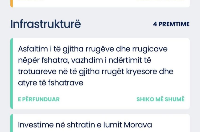  Sokol Haliti: Komuna e Vitisë është ndër komunat që ka realizuar më së shumti premtime në nivel vendi